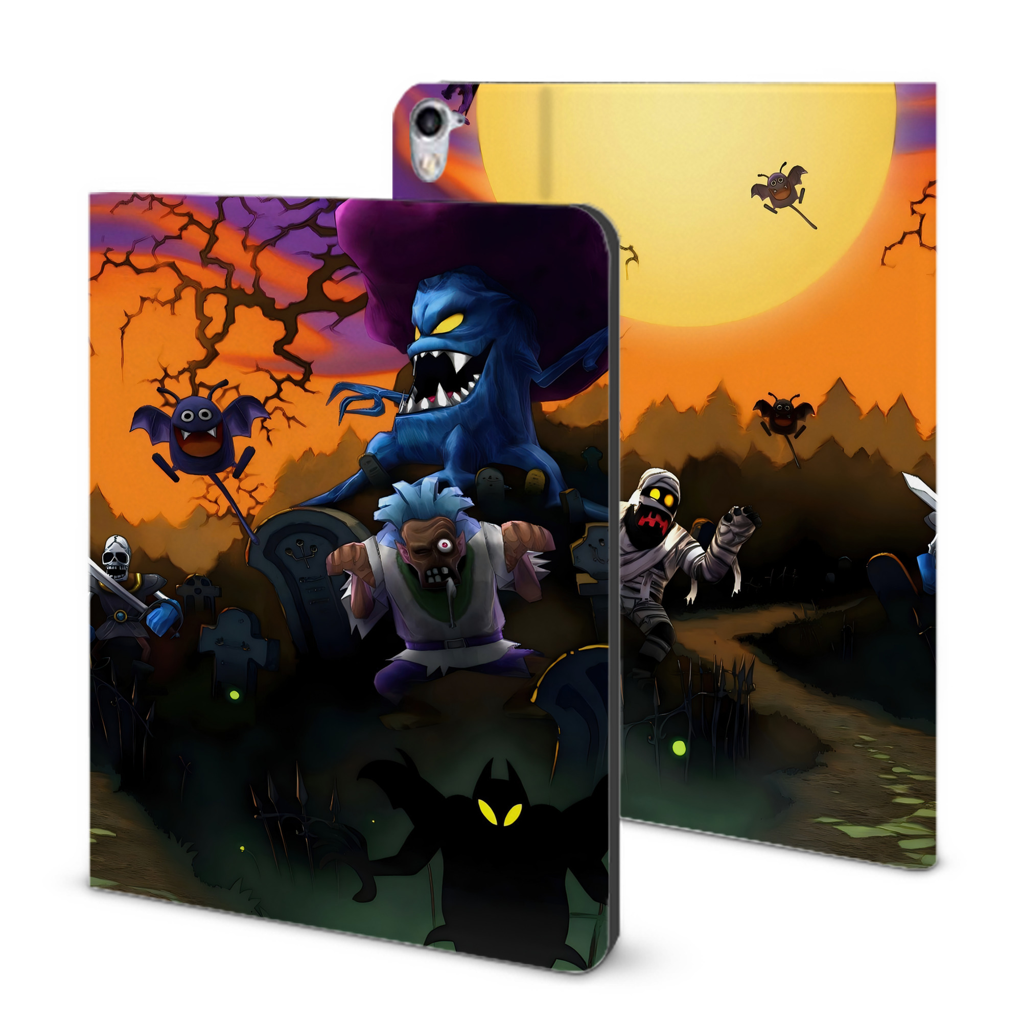（画像用） ドラゴンクエスト Doragon Kuesuto Dragon Quest IPad ケース ブック型 PUレザー TPU 耐衝撃 軽量 薄型 ペン収納なし 全面保護 IPad 各モデル対応